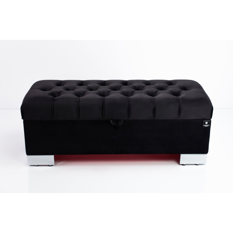 Tufted Storage Bench